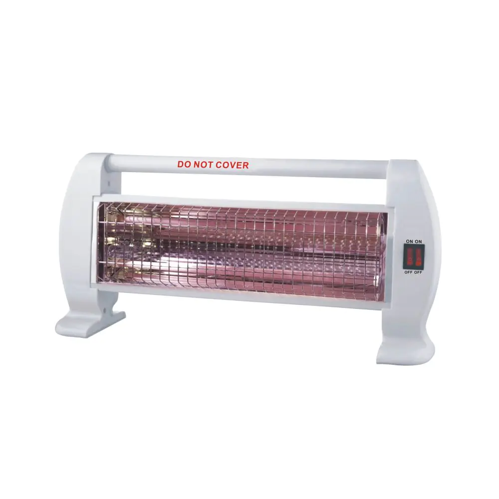 Кварцова печка Rosberg R51972D, 1000W, 2 тръби, 2 нива, Защита от обръщане, Бял, (22280)