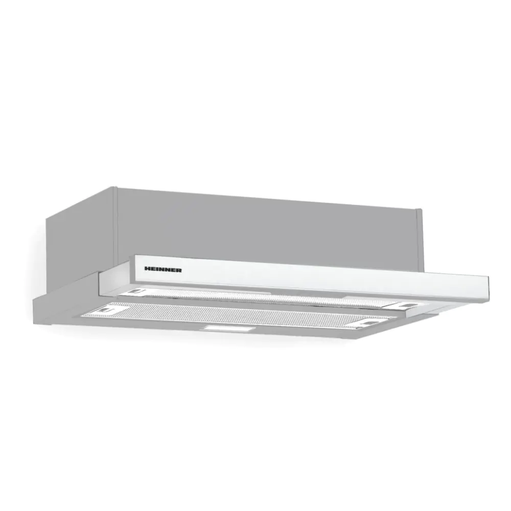 Телескопичен абсорбатор за вграждане HEINNER HTCH-490IX, 90 см, (35932190)