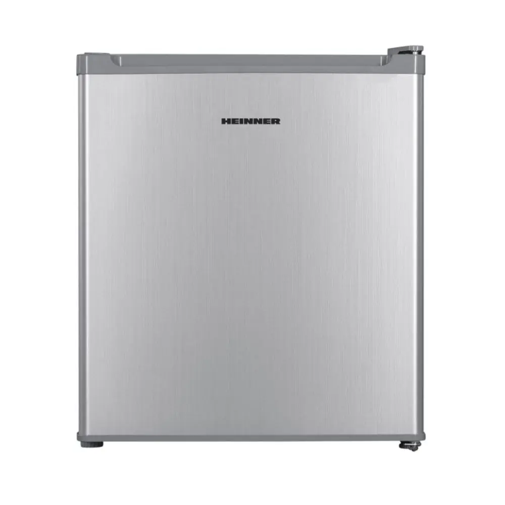 Минибар HEINNER HMB-HM41SE++, 41 литра, Клас Е, Реверсивни врати, Сребрист, (20715)