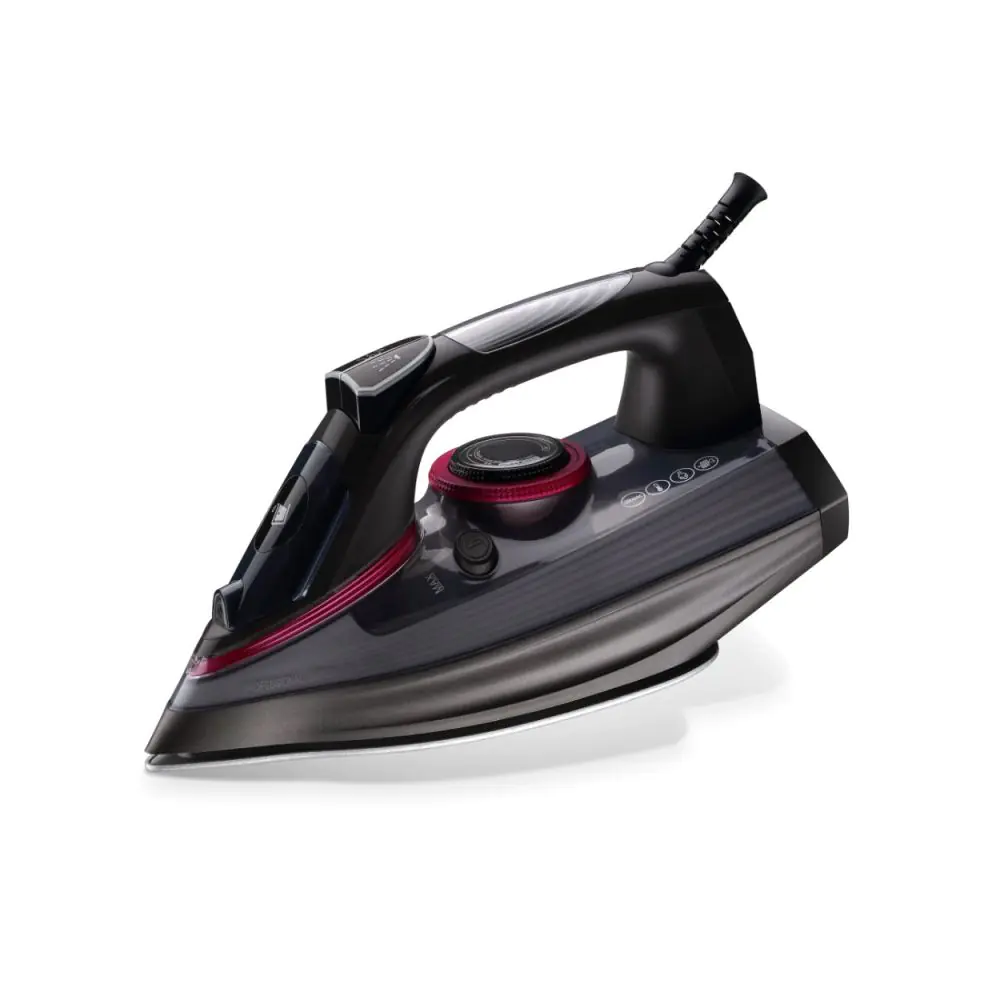 Ютия Voltz V51050D, 2600W, Самопочистване, Сухо гладене, Керамично покритие, Самопочистване, Черен, (555V51050D)
