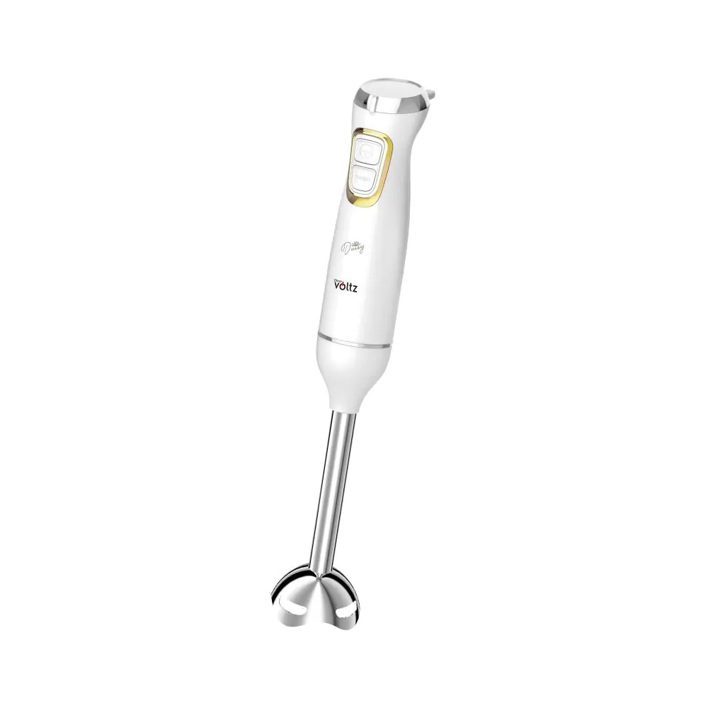 Пасатор Oliver Voltz Daisy OV51112W, 800W, 2 скорости, Стоманен накрайник, Бял, (35922755)
