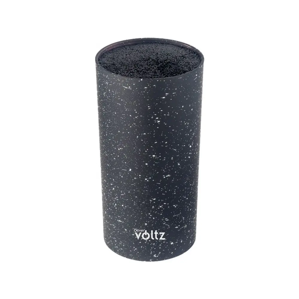 Поставка за ножове Oliver Voltz OV51645AB, Цилиндър, 11х22 см, Черен, (35949856)