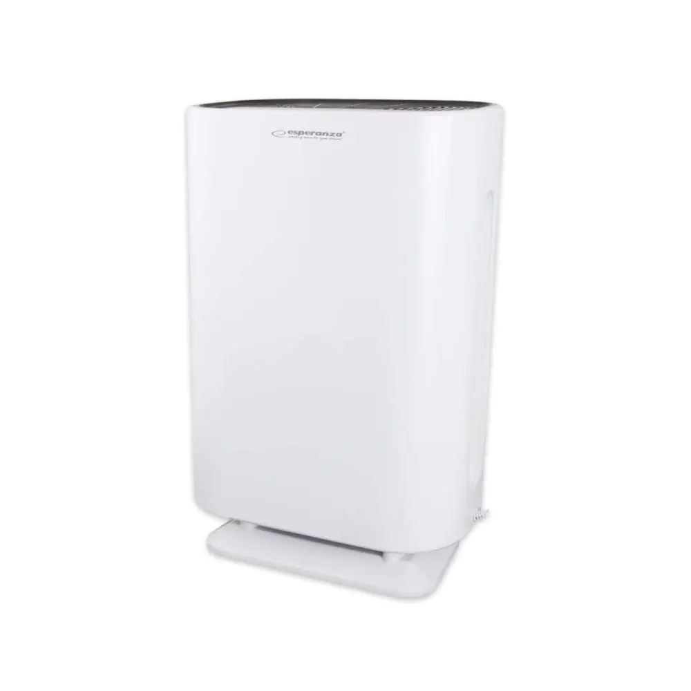 Пречиствател за въздух Esperanza EHP003, 43W, 50 м2, 190 м³/ч, 3 режима, 3 скорости, LCD, HEPA, Touch, Дистанционно, Бял, (35945669)