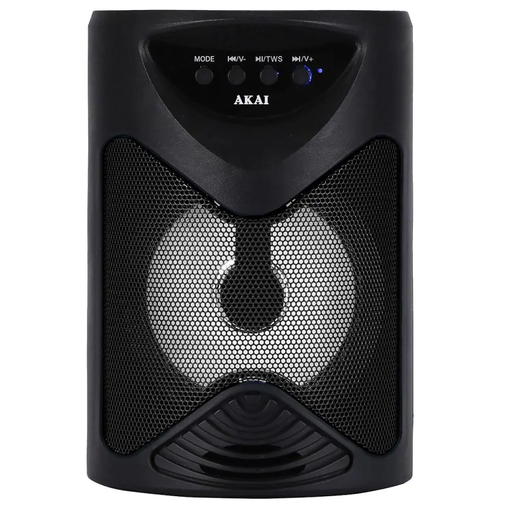Преносима тонколона AKAI ABTS-704, Мощност 50W, Bluetooth, Черен (22165)
