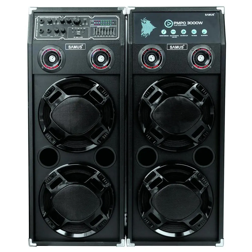 Преносима тонколона SAMUS TWIN SOUND 20, Мощност 150W, Bluetooth, Черен (22161)