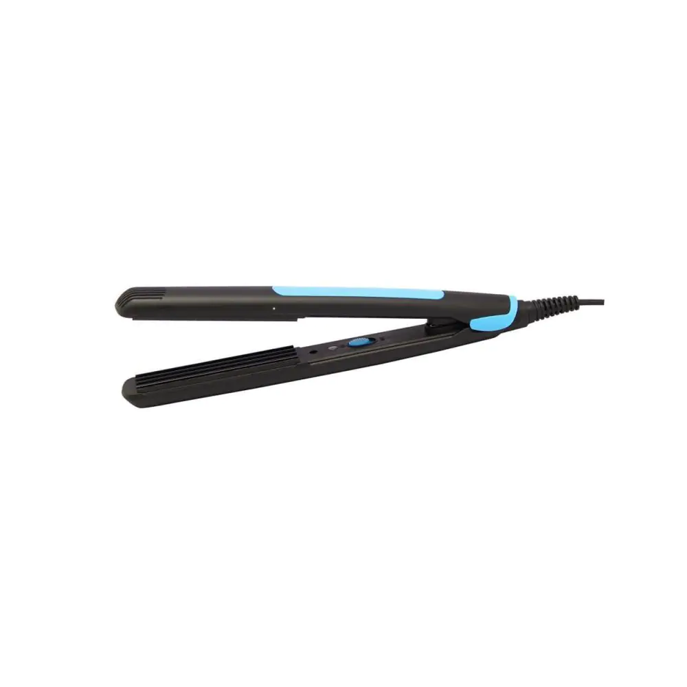 Преса за коса за вафлички - обем SAPIR SP 1101 AZ, 35W, Вълнообразни плочи, Черно/синя, (13172)
