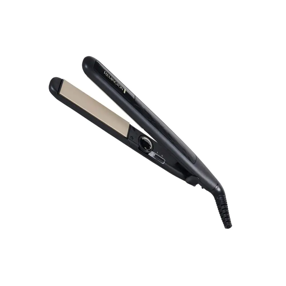 Преса за коса Remington S3500 Straight, Загряване за 15 секунди, Керамика, Турмалин, 230ºC, Черен, (99S3500E51)