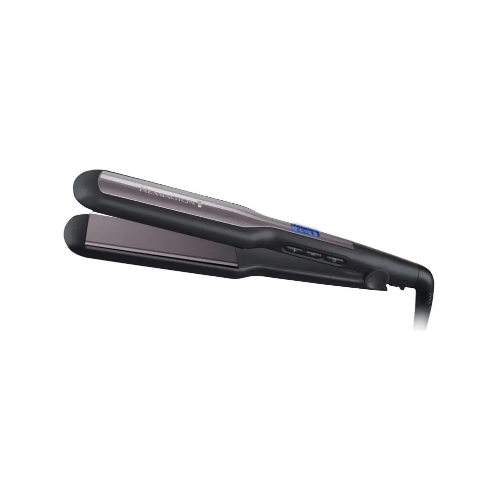 Преса за коса Remington S5525 PRO-CERAMIC EXTRA, Широки плочи, Къдрене, Бързо загряване, LED дисплей, (17856)
