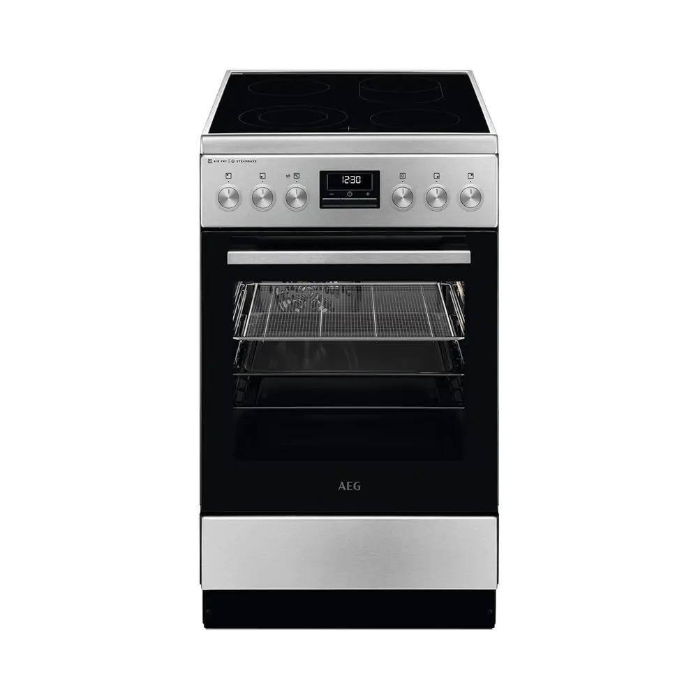 Готварска печка с керамичен плот AEG CCB56490BM, (35931193)