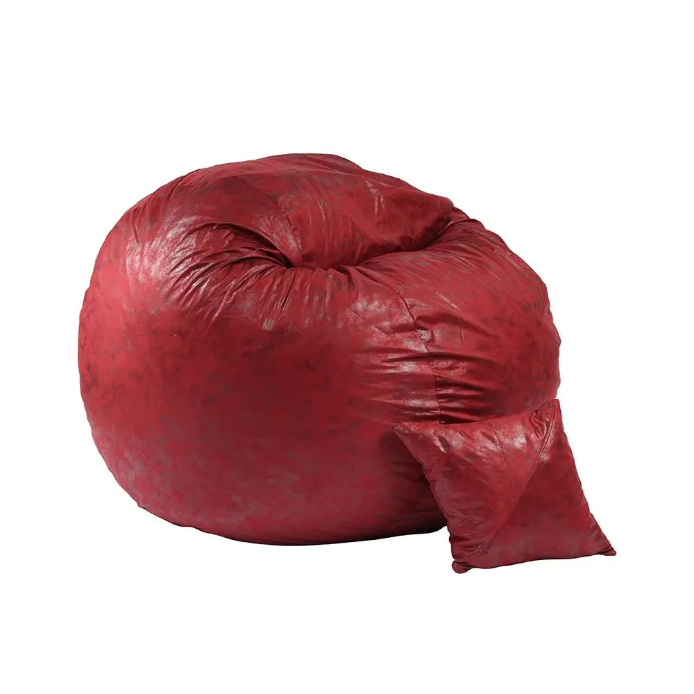Комплект, Барбарон и декоративна възглавница, 600л., King Size - Cranberry, Перящ се калъф, Трансформира се в легло, Пълнеж с микс от мемори пяна и дунапрен, Гама Premium, 8452