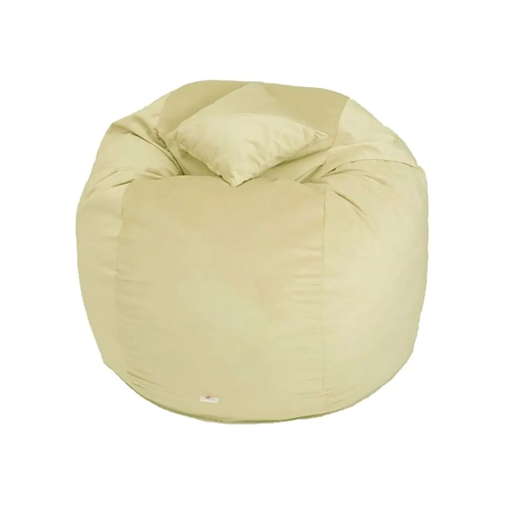 Комплект, Барбарон и декоративна възглавница, 600л., King Size - Lemon, Перящ се калъф, Трансформира се в легло, Пълнеж с микс от мемори пяна и дунапрен, Гама Premium, 8059