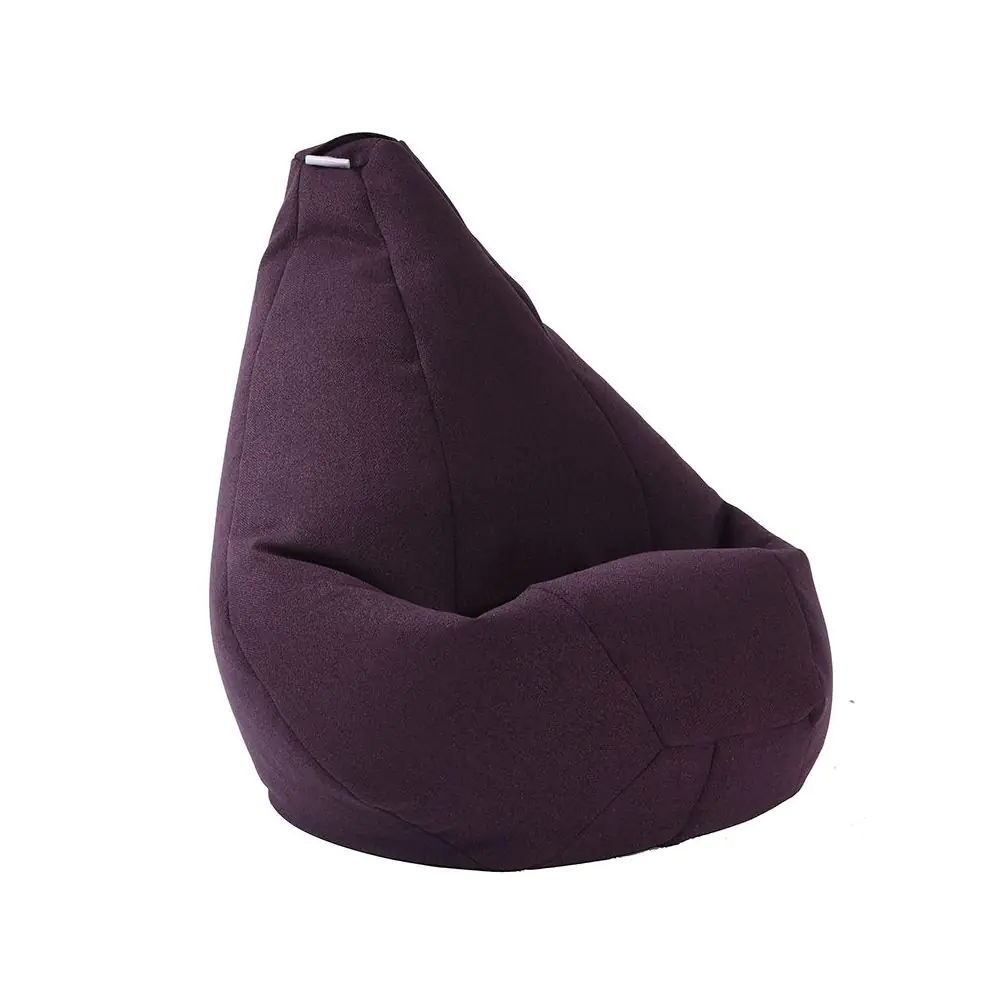 Пуф, круша за деца 4-14 г.,160л. Nirvana Light - Fancy Purple, Перящ се калъф, Пълнеж от Полистиролни перли, Гама Premium