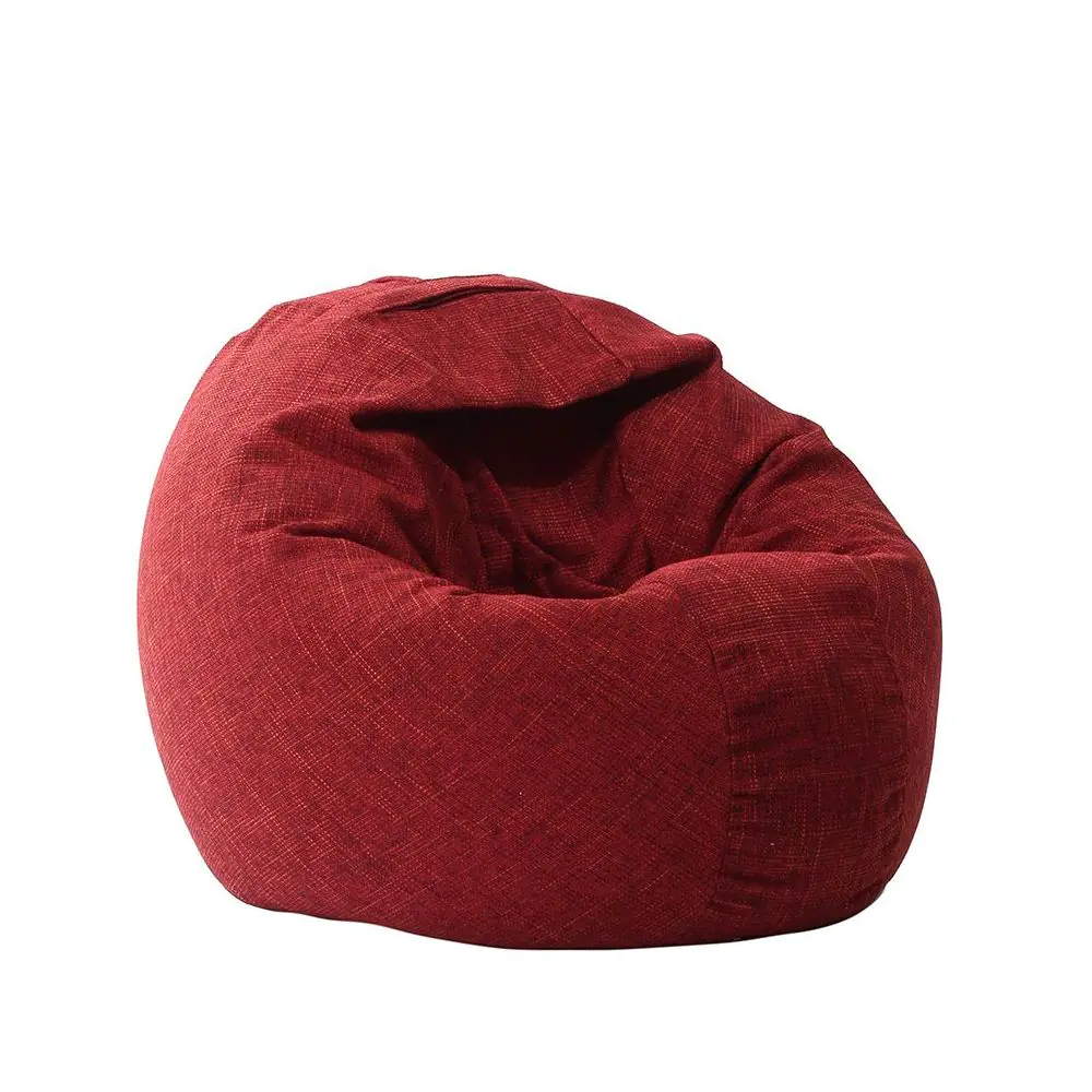 Калъф за пуф 330л., Relaxo XL - Red wine, (Не съдържа пълнеж), Гама Premium Rustic, 8885