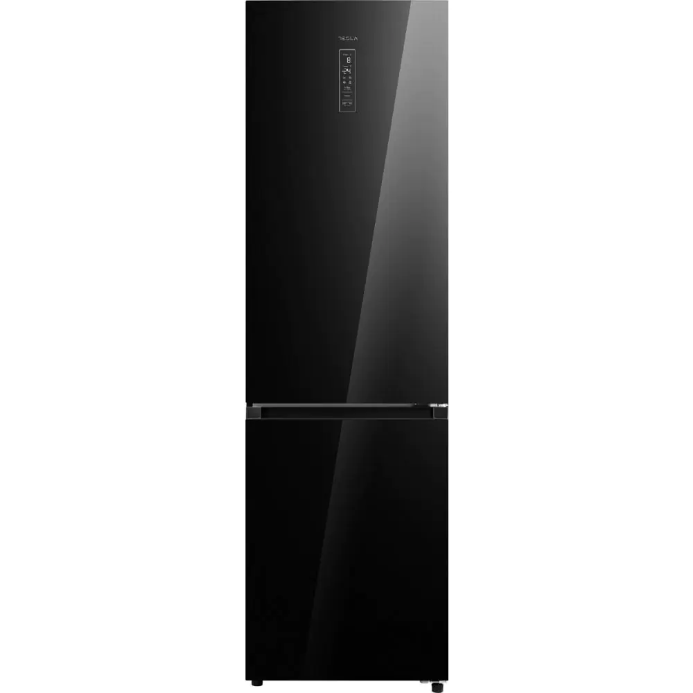 Хладилник с фризер Tesla RC3800FMB, 378 L, Total No Forst, Черен, (35930923)