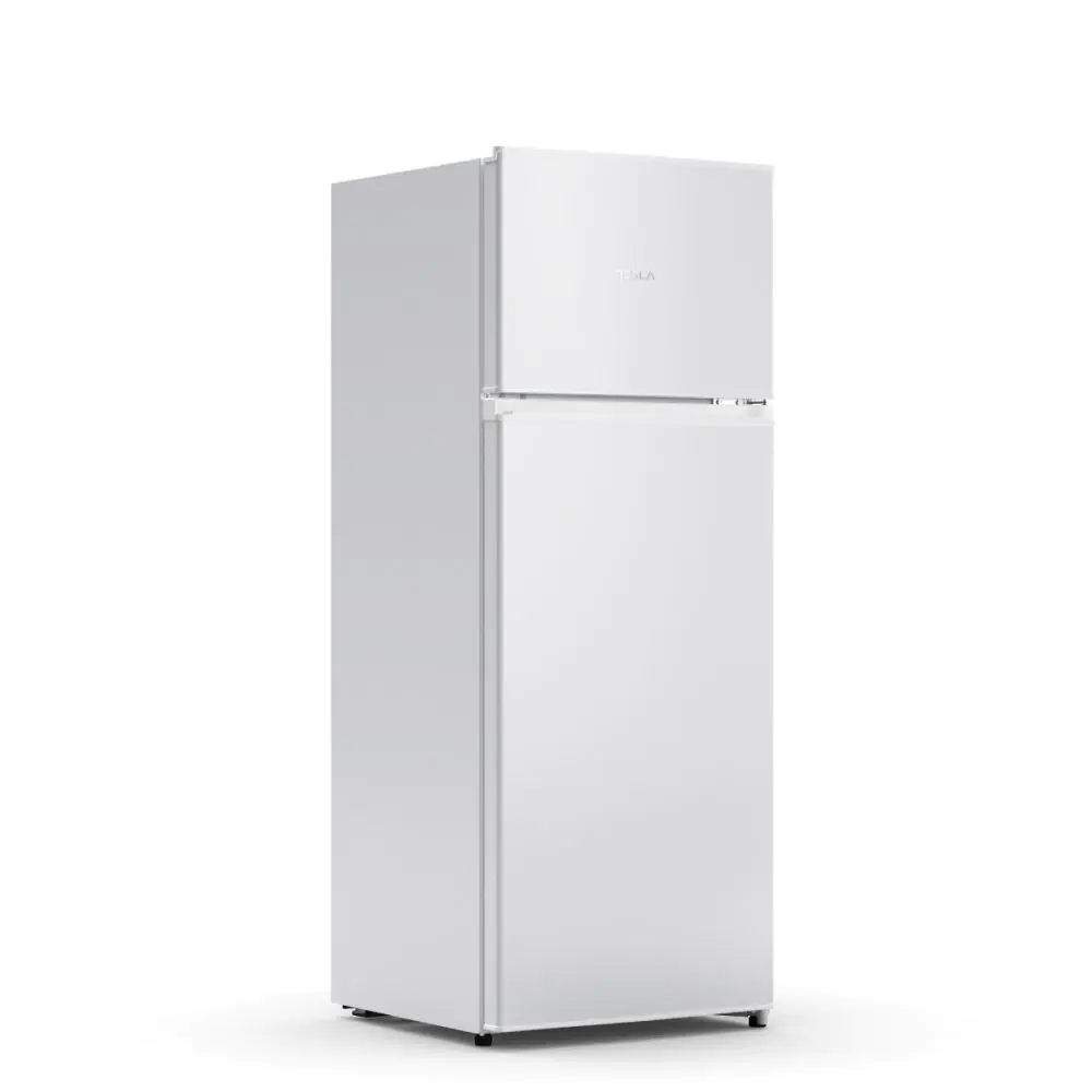 Хладилник с горна камера TESLA RD2100ME, 210 L, Реверсивна врата, Бял, (21303)