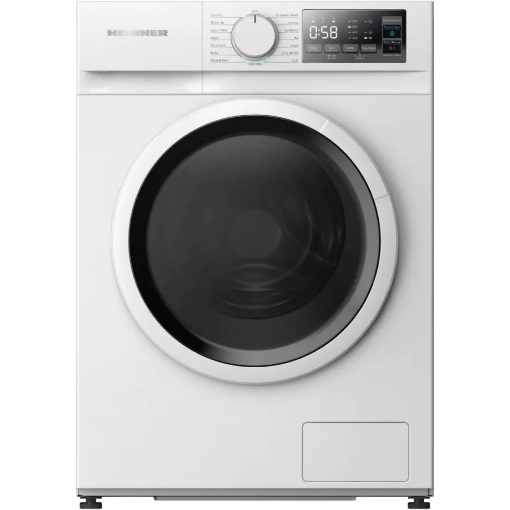 Пералня HEINNER HWM-M814IVSMNA+++, Slim дизайн, 8 кг, 1400 об/мин, Инверторен мотор, Бял, (35922892)