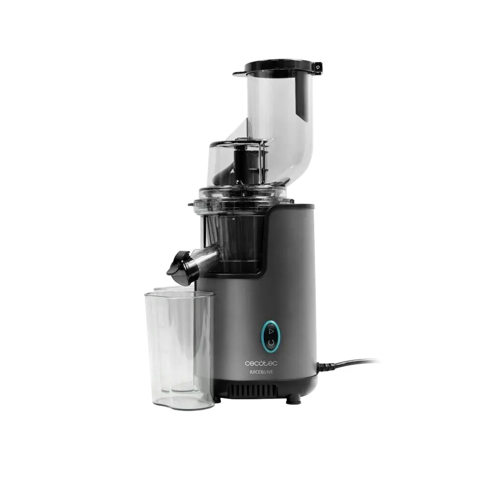 Сокоизтисквачка Cecotec JuiceLive 2500 EasyClean, 200W, за студено пресоване, сив, (18948)