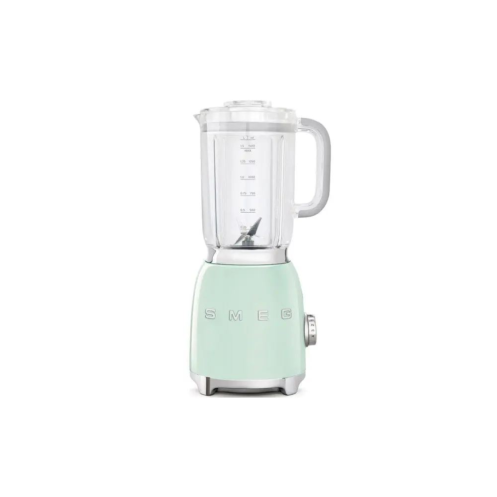 Блендер SMEG BLF01PGEU, 50s Style, 1.5L кана, 800W, Зелен, (19841)