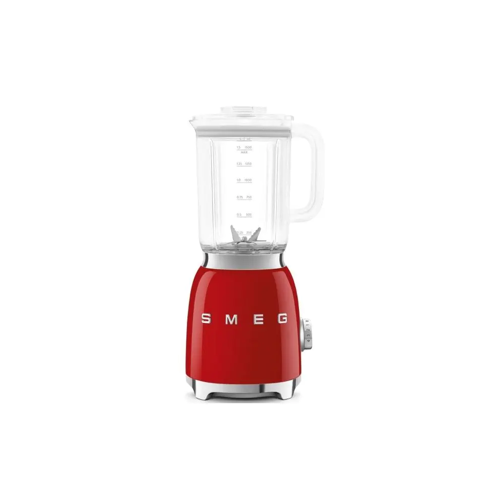 Блендер SMEG BLF03RDEU, 50s Style, 1.5L кана, 800W, (19977)