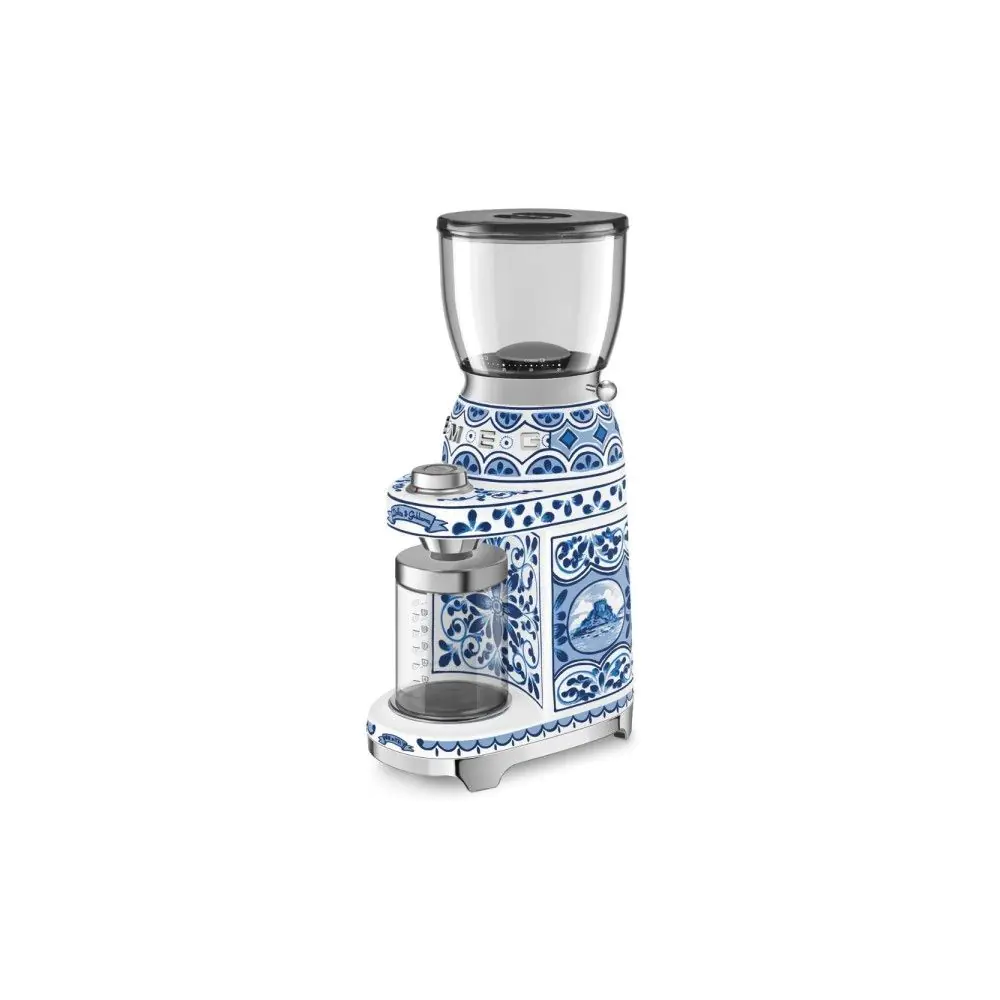 Кафемелачка SMEG CGF01DGBEU с дизайн на Dolce & Gabbana, 50s Style, 150 W, (19998)