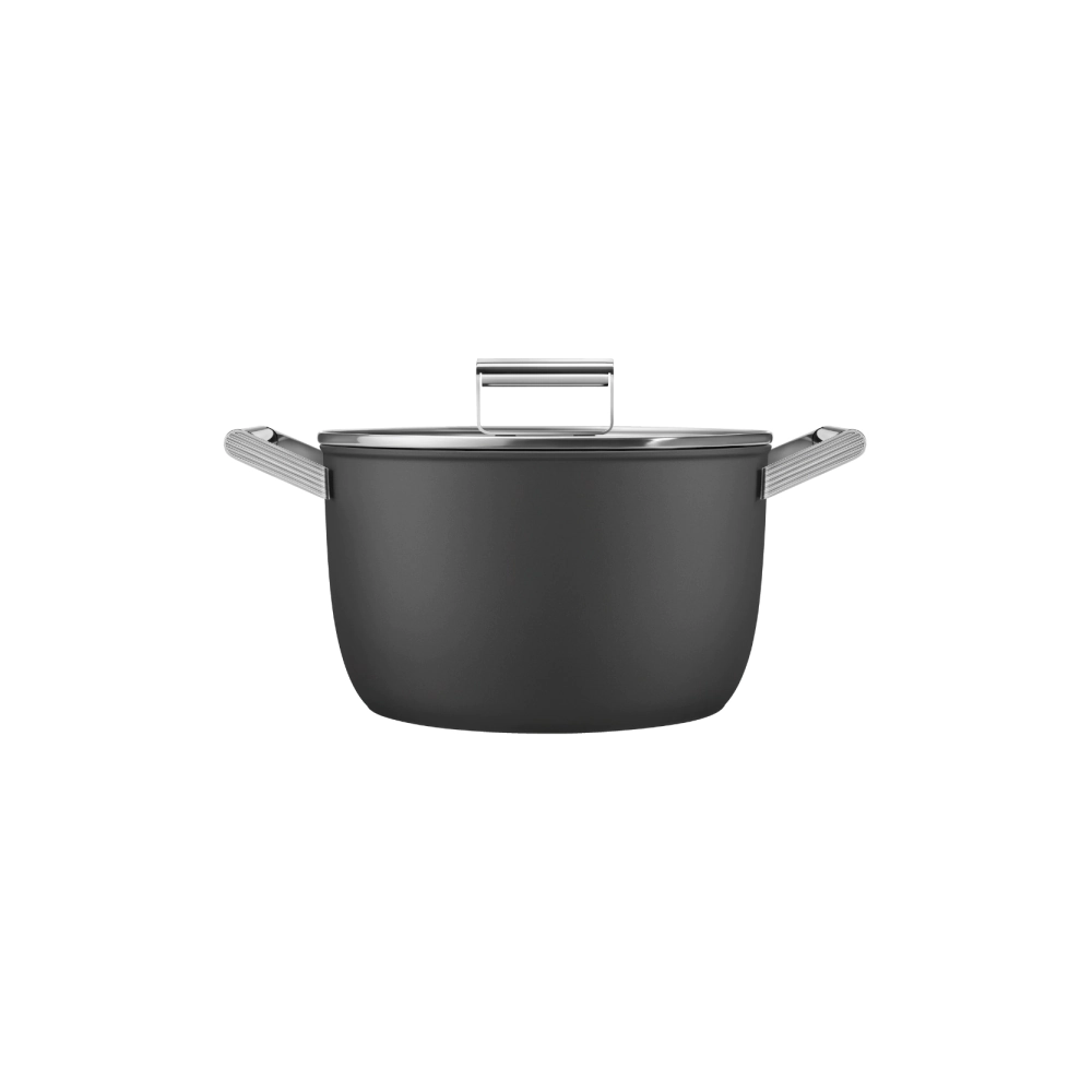 Тенджера SMEG CKFC2611BLM, 50s Style, Диаметър 26 см., Обем 7.7 л., (20039)
