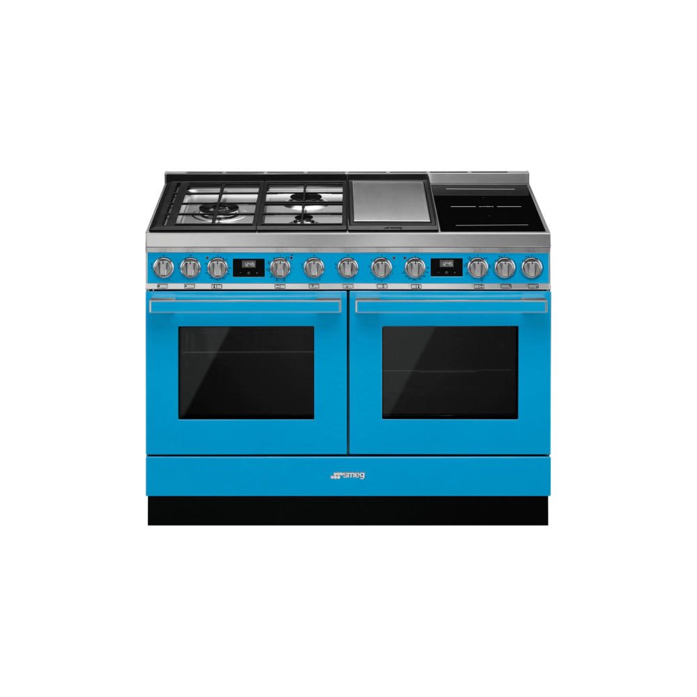 Готварска печка SMEG CPF120IGMPT, Серия Portofino, 120 см, 3 газови котлона, (19730)