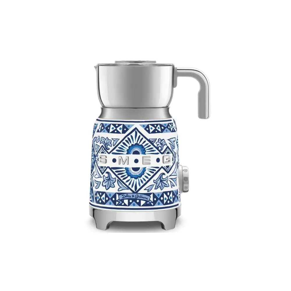 Уред за пяна SMEG MFF01DGBEU с дизайн на Dolce & Gabbana, 50s Style, 600 мл., 8 програми, (19997)