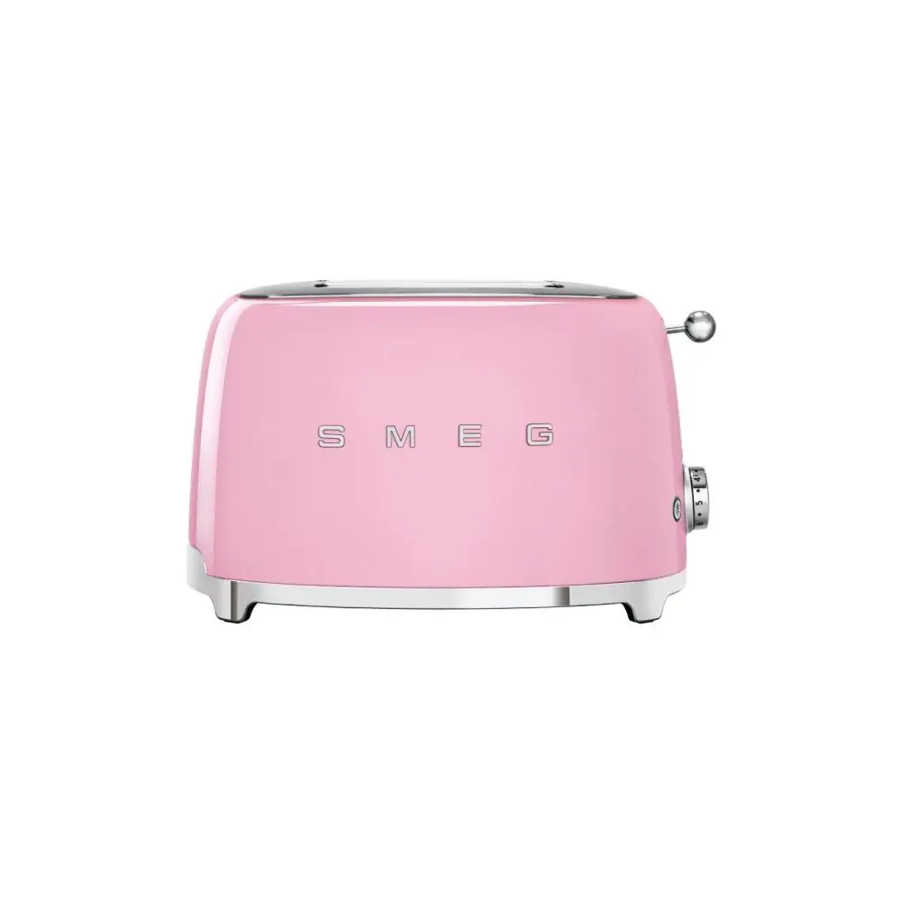 Тостер SMEG TSF01PKEU, 50s Style, 2 филии, 950W, (19830)