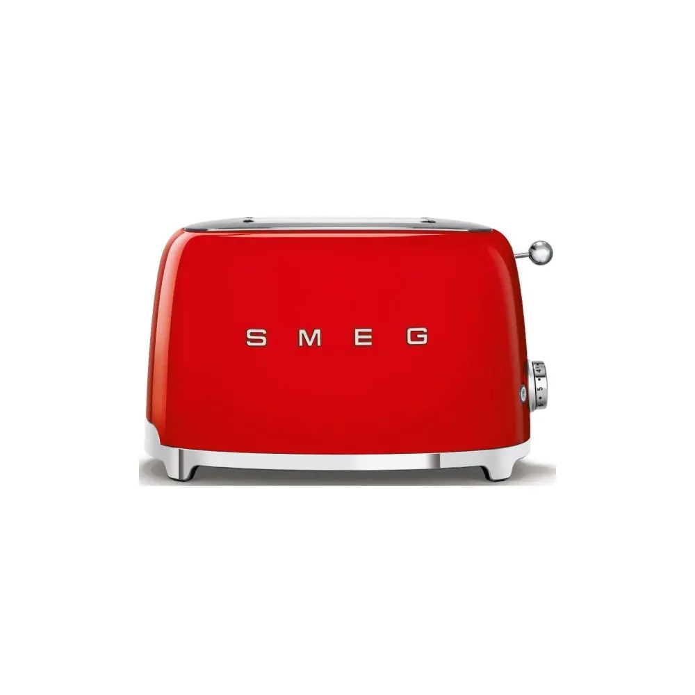 Тостер SMEG TSF01RDEU, 50s Style, 2 филии, 950W, (19834)