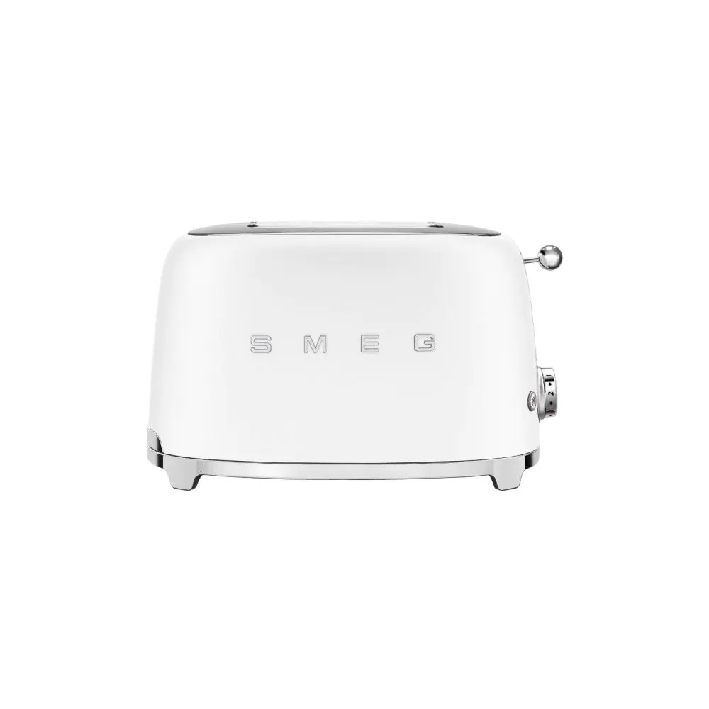 Тостер SMEG TSF01WHMEU, 50s Style, 2 филии, 950W, (19894)