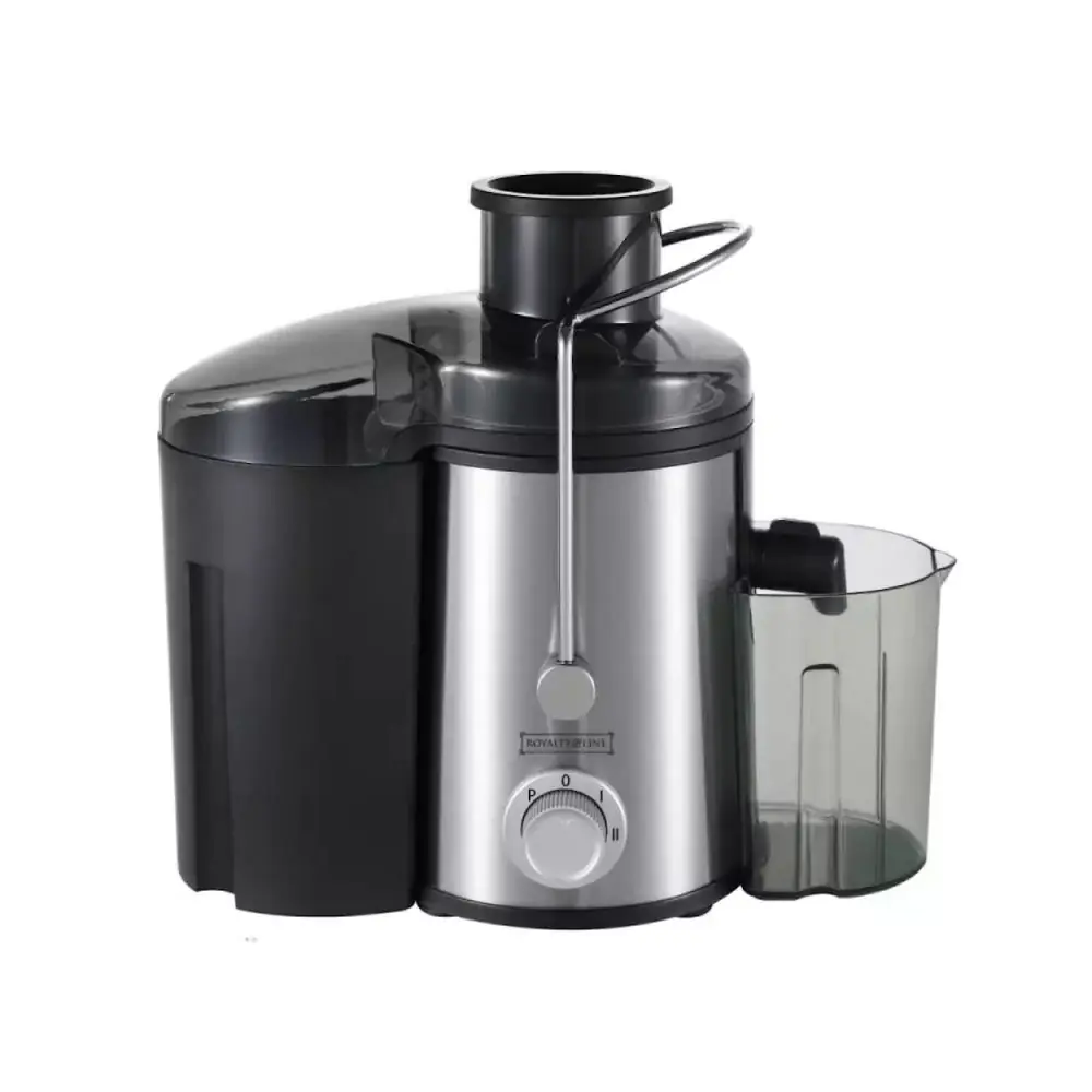 Сокоизстисквачка Royalty Line RL-PJ-19001, 700W, 2 скорости+Pulse, 0.450 ml, Система против капене, Инокс/Черен, (17940)