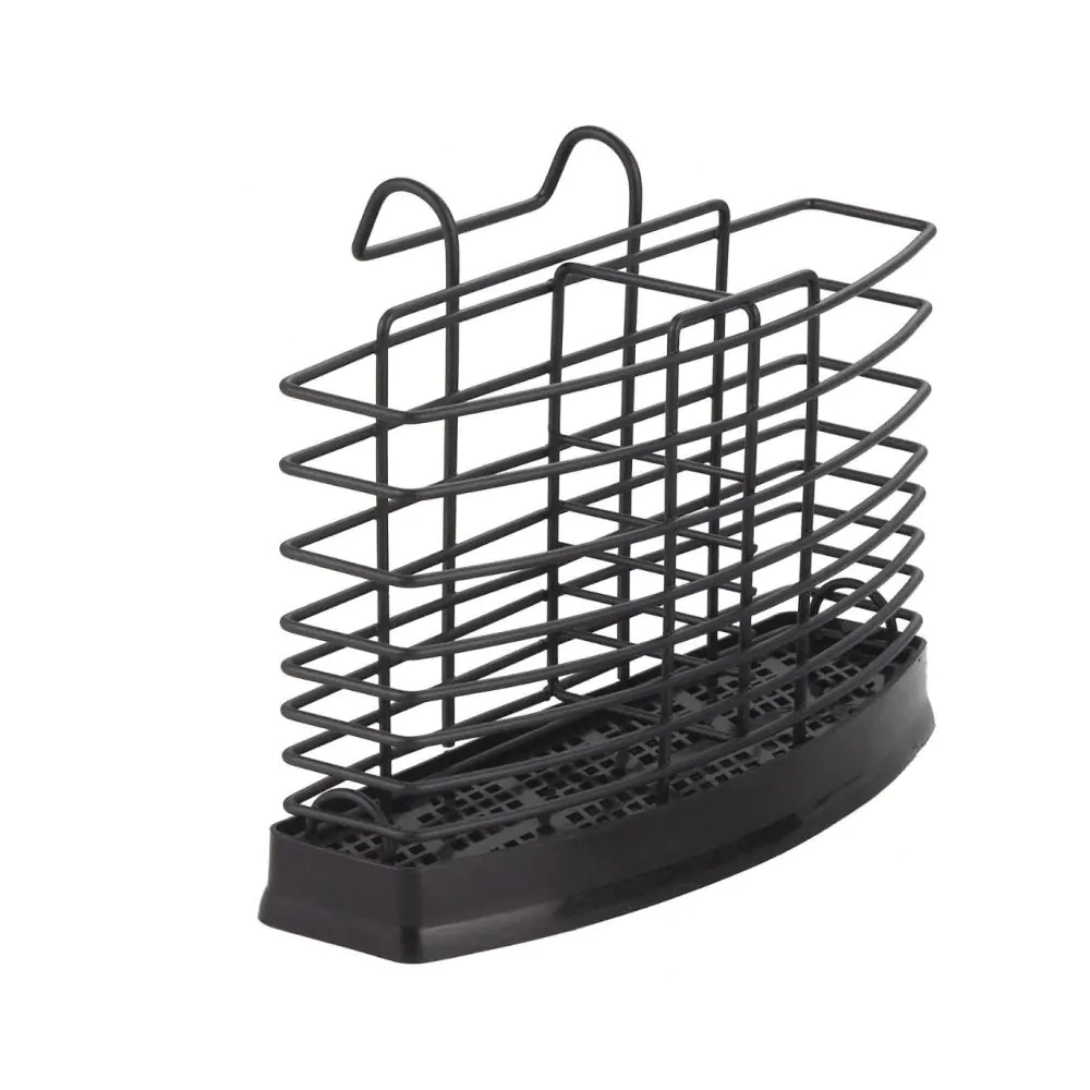 Сушилник за прибори Rosberg R53003D, 20.7х9.5х15.2 cм, Черен мат, (35944168)