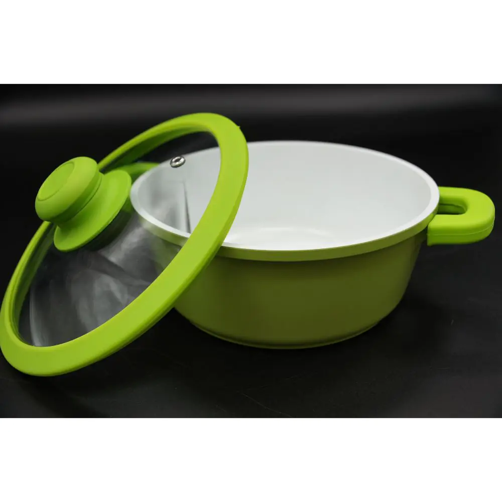 Тенджера Magicook MK-7839G, 20 cm, зелена, (17996)