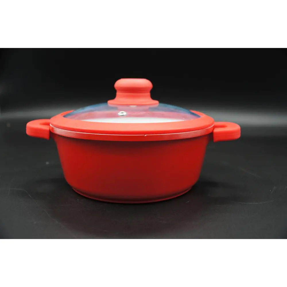 Тенджера Magicook MK-7839R, 20 cm, червена, (18005)