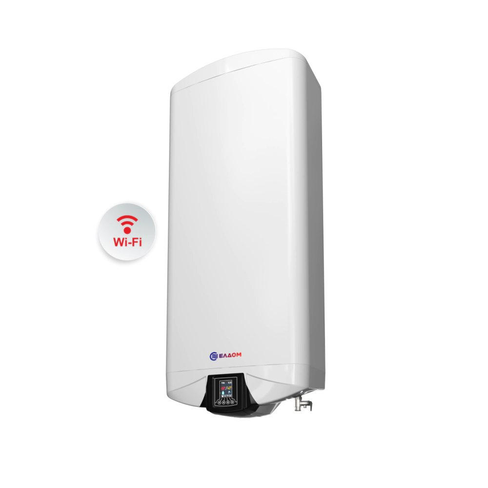 Мултипозиционен бойлер Eldom Galant DU080IW-W, 3.3 kW, Неръждаем, Wi-Fi, (35950119)