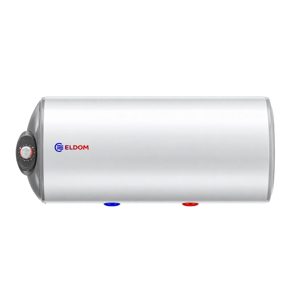 Хоризонтален бойлер ELDOM WHF08046FBL, 80L, 3 kW, изводи отляво, (35950394)