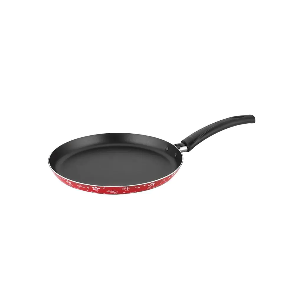 Тиган за палачинки Papilla Lotus.CP.25, 25 см, Коледна серия, Незалепващо покритие, Червен, (9999LTCP25)