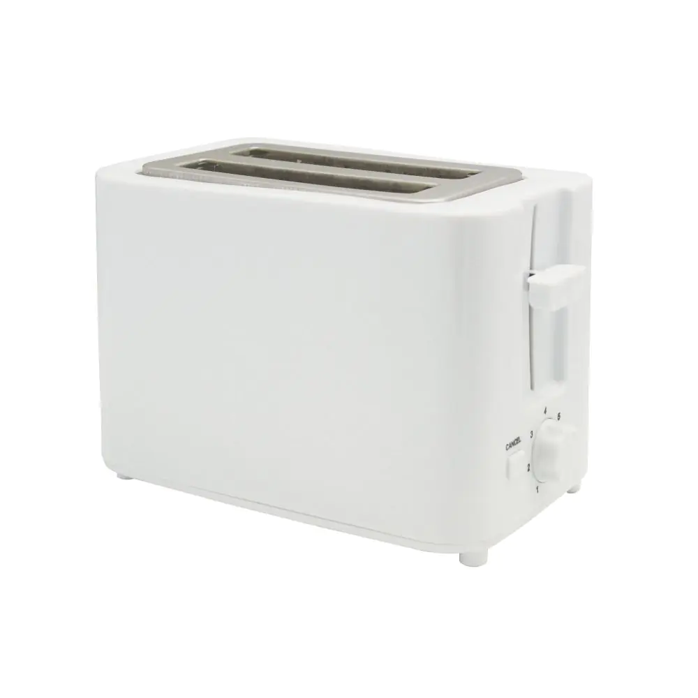 Тостер за хляб Elite CT-818R, 700W, 2 филии, Подвижна тава за трохи, Избор между 4 дизайна на изпичане, Бял, (35930875)