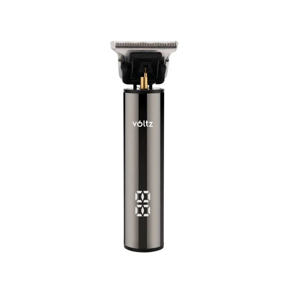Тример за коса и брада Voltz V51810F, Безжичен, LCD, 1/3/6/9 мм, USB, Черен, (555V51810F)
