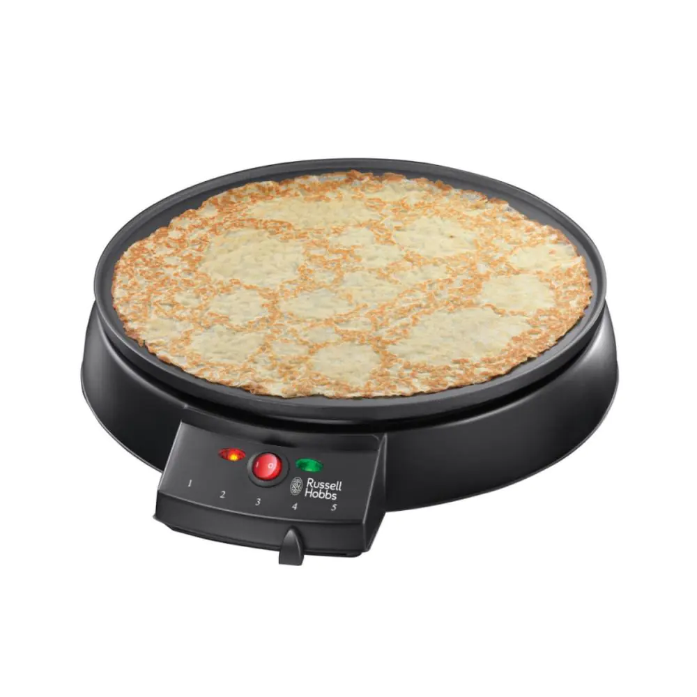 Уред за палачинки Russell Hobbs Fiesta 20920-56, 1000W, 30 см, Включени прибори, Черен, (10933)