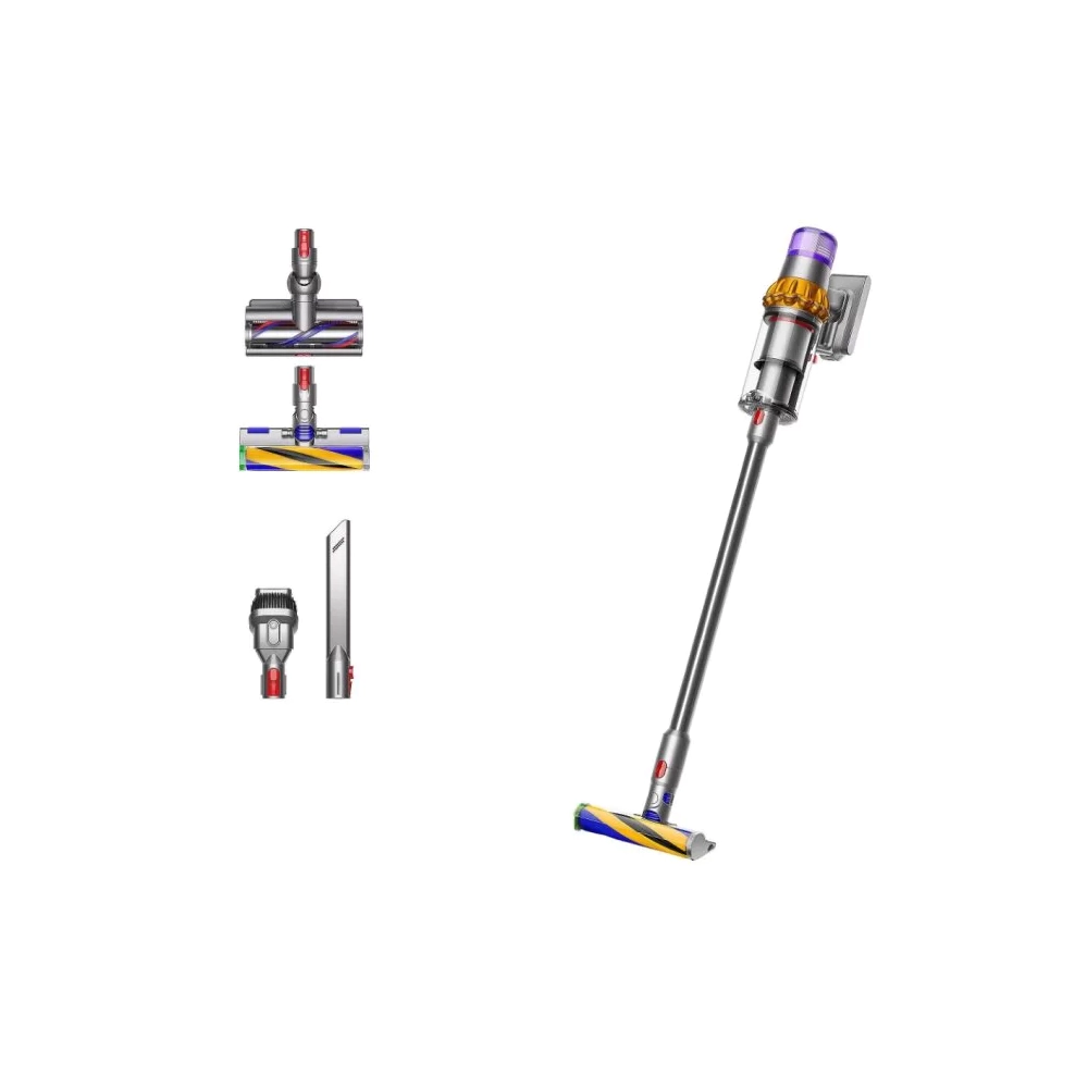 Вертикална прахосмукачка Dyson V15 Detect Absolute SV47 Gold, (19178)