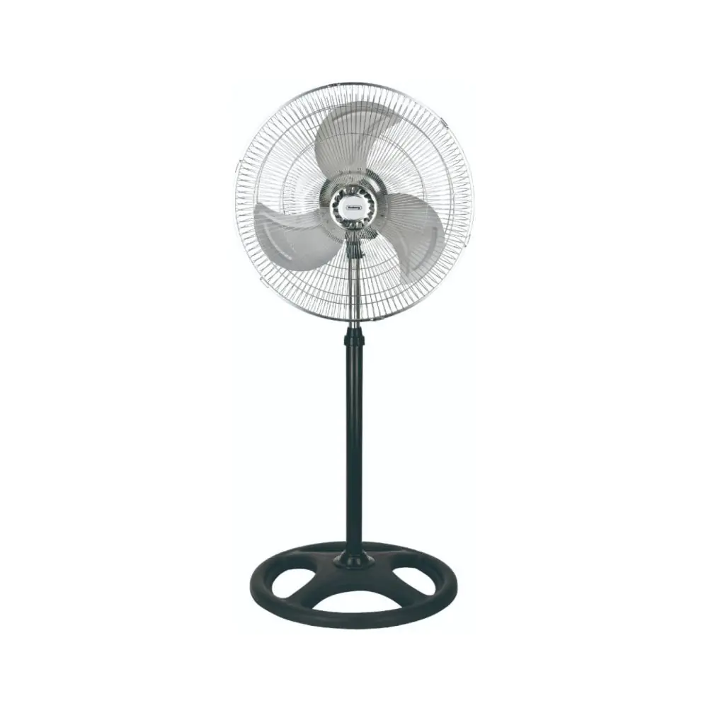 Вентилатор Rosberg R51760J18S, 70W, 18, 3 скорости, Осцилация, Регулируем, Черен/хром, (35948595)