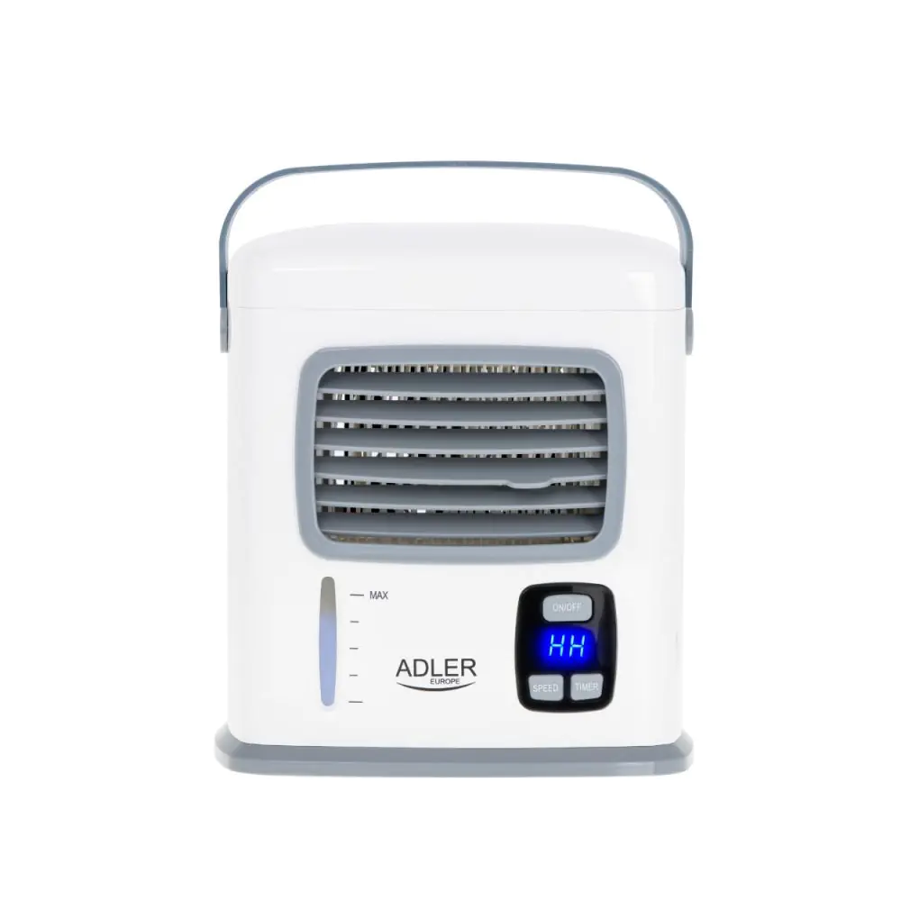 Въздушен охладител 3в1 Adler AD 7919, 50W, 2 скорости, Таймер 12ч, 500 мл, 50 dB, USB,Бял, (14599)