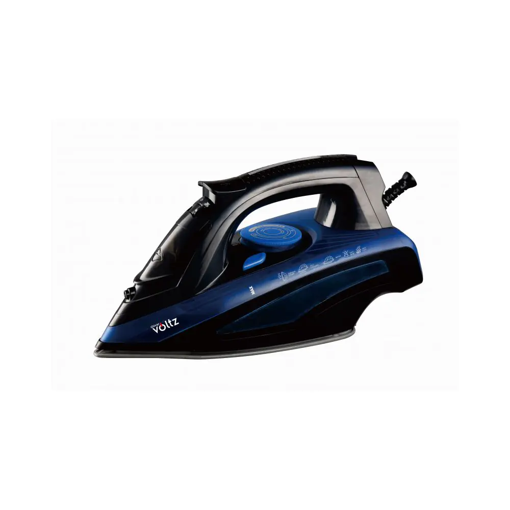 Ютия Oliver Voltz OV51050J, 3000W, 440 ml, Керамика, Антикапкова система, Антиваровик, Черен/син, (20411)