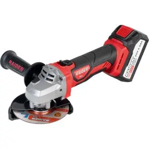 R20 Ъглошлайф Ø125mm 4Ah RAIDER PRO RDP-SPAG20 Set, (35929994)
