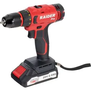 R20 Бормашина 2-ск. 10mm 50Nm 2Ah мет. патр. Case RAIDER PRO RDP-PCDI20, (35929998)