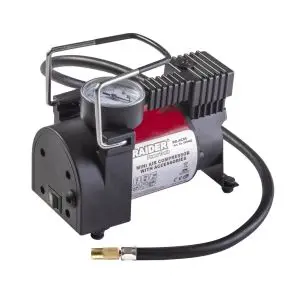 Компресор 12V DC метален 120W 35L/min с аксесоари RAIDER RD-AC05, (35924830)