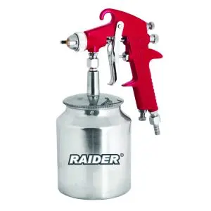 Пистолет за боя долно ø1.5mm 750ml 1/4"RAIDER RD-SG01, (35924840)