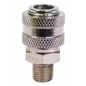Накрайник пневм. бърза връзка 1/4"M QC04 RD, (35924861)