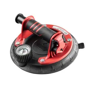 Вакуум за плочки 168 kg 205mm с манометър RD, (35929951)